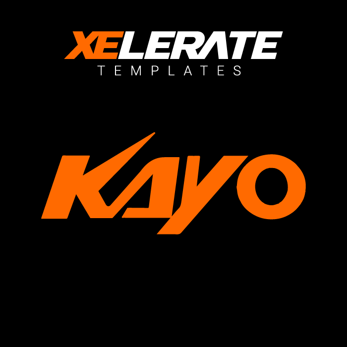 kayo graphics templates